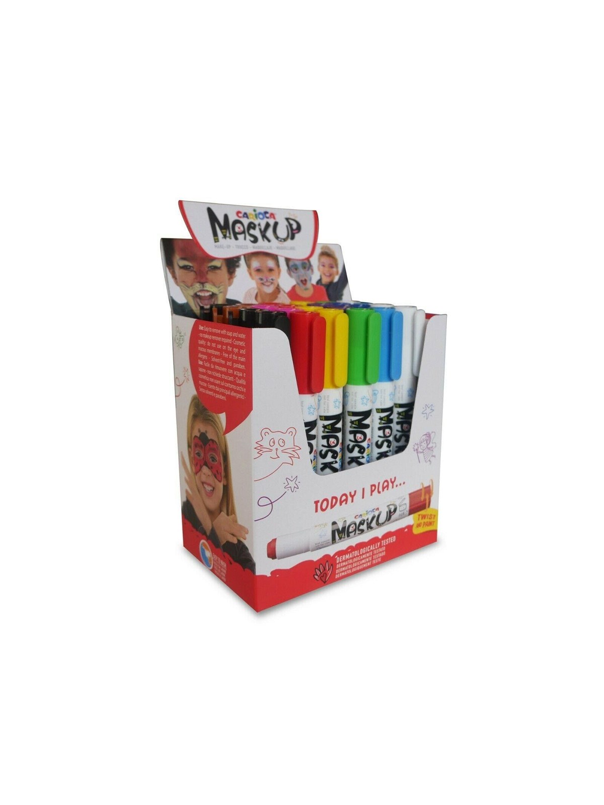 Carioca Maskup Face Color. Ass. - Hobby Zubehoer - 43053