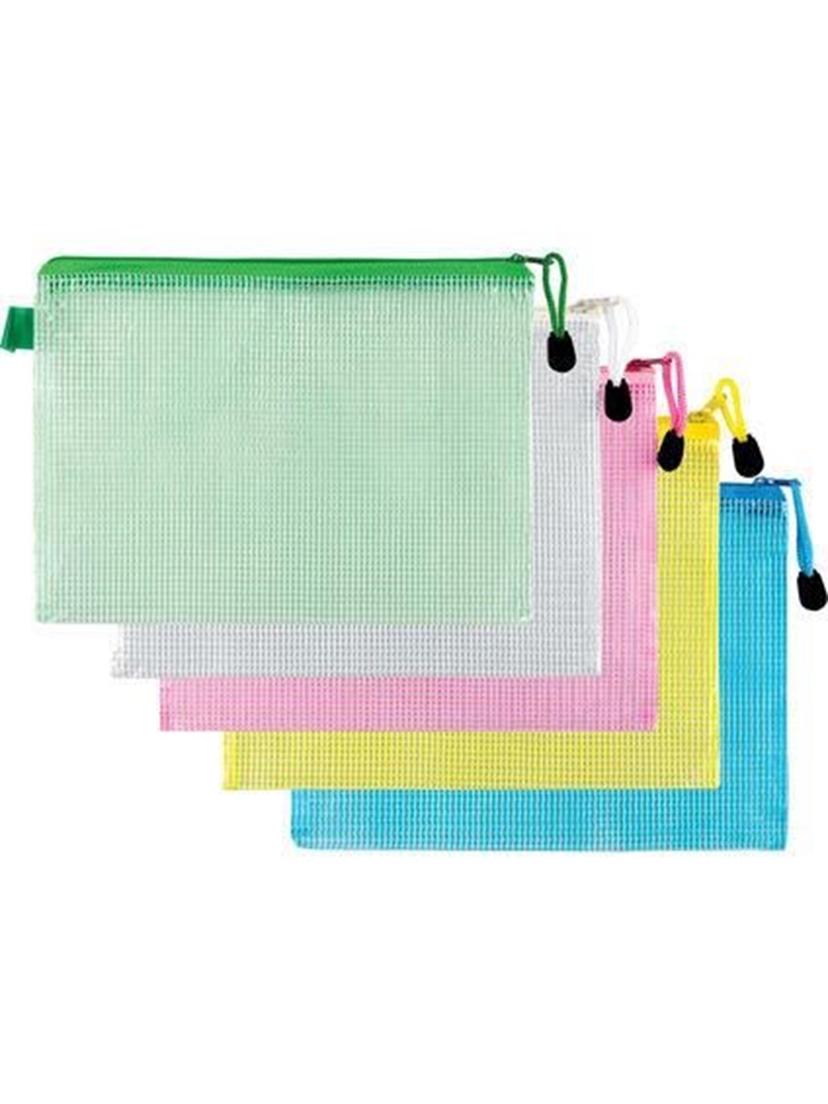 Centrum Zipper Bag 23*17cm. 0.25mm. Ass. Colors - Hobby Zubehoer - 84573