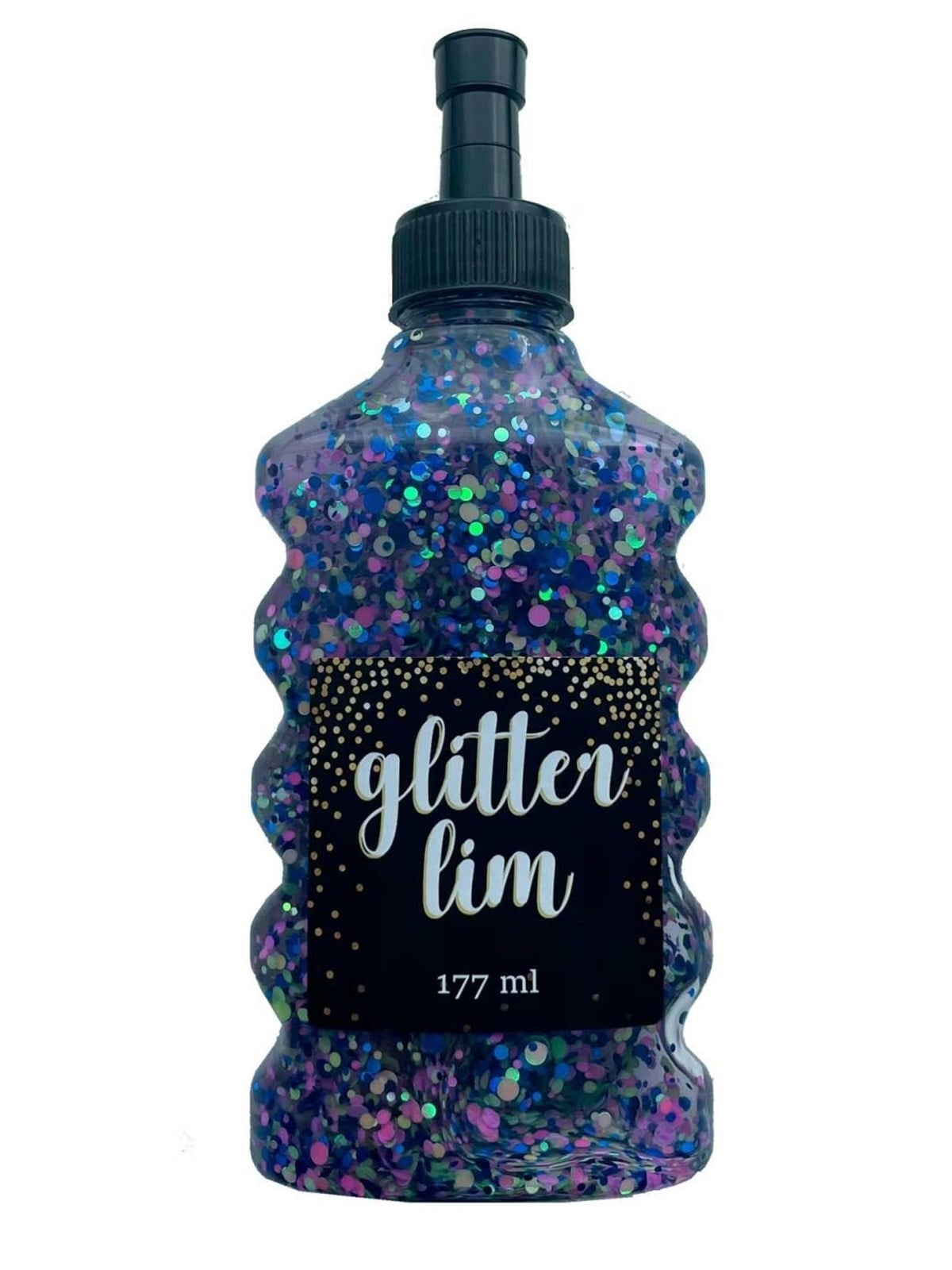 Hobby Mate Glitter glue coarse glitter Navy 177ml