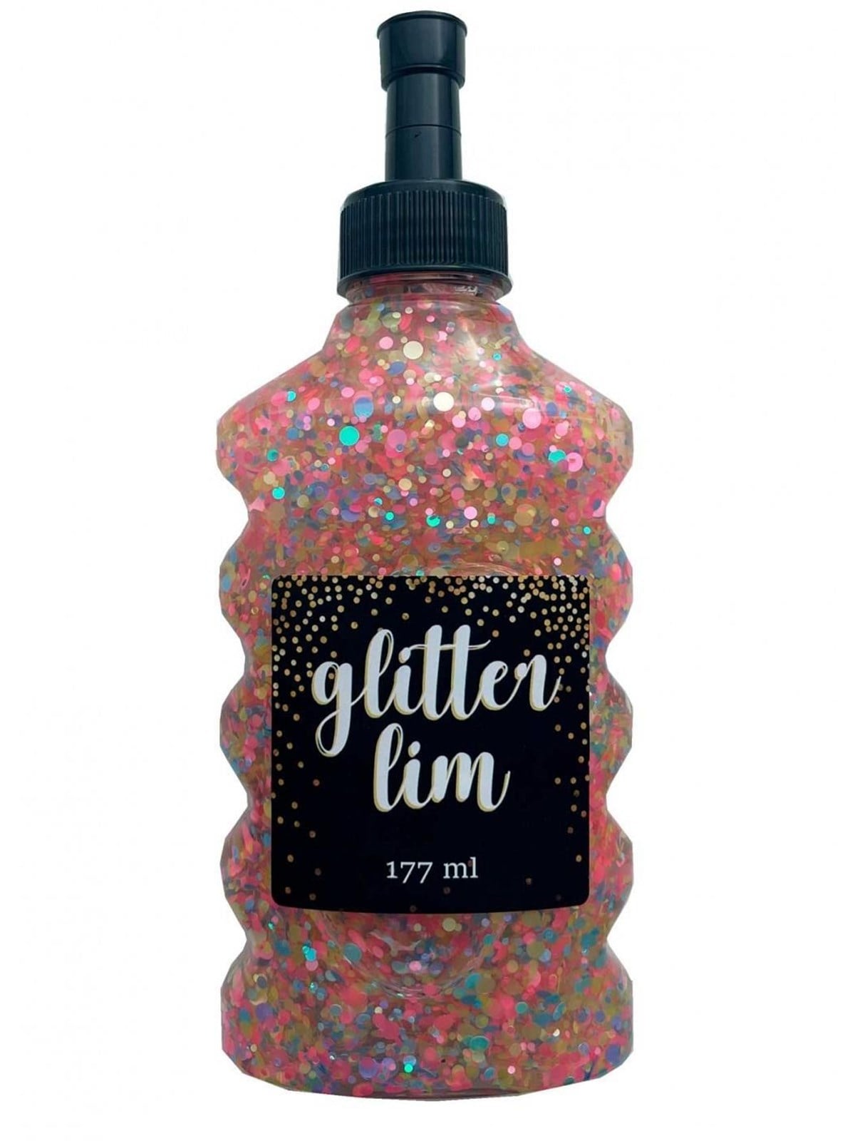 Hobby Mate Glitter glue coarse glitter Pink 177ml