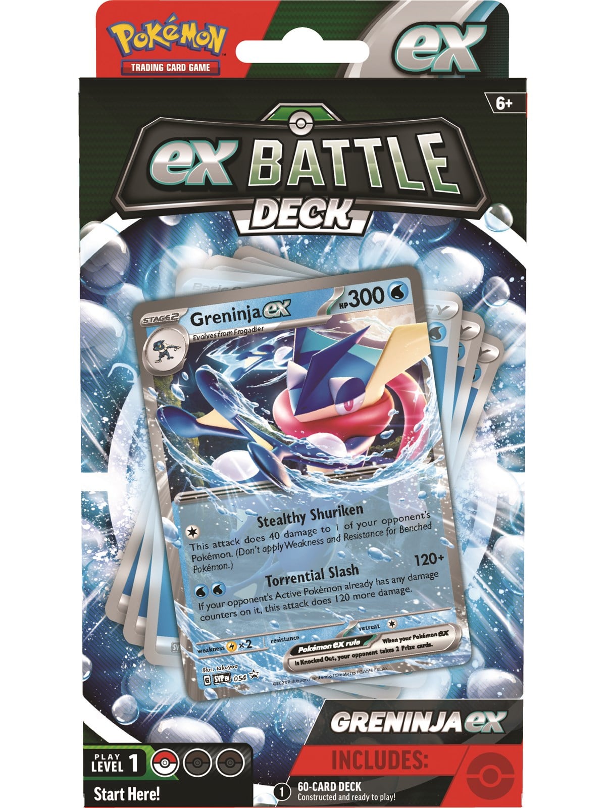 Pokemon Tcg ex Battle Deck Greninja Ex/kangaskhan ex - Assorted - Pok85263