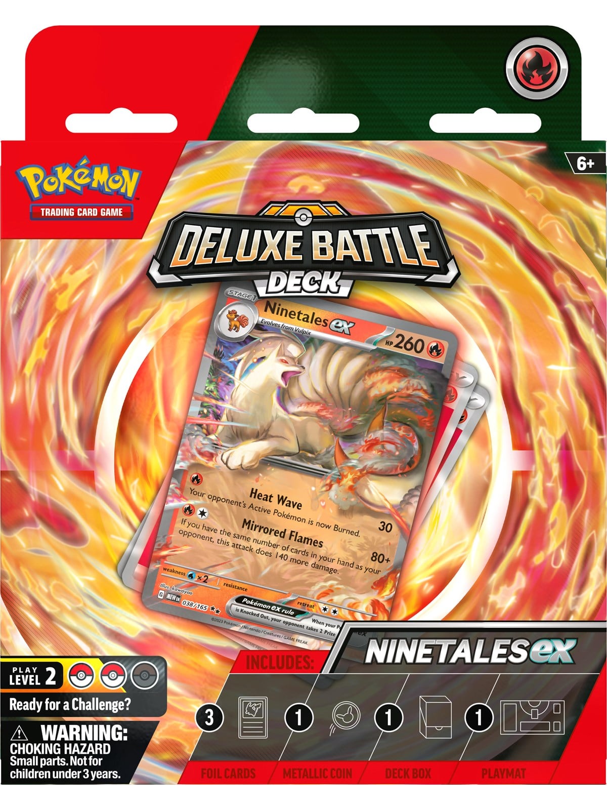 Pokemon Tcg Deluxe Battle Deck Ninetales Ex/zapdos ex - Assorted - Pok85600