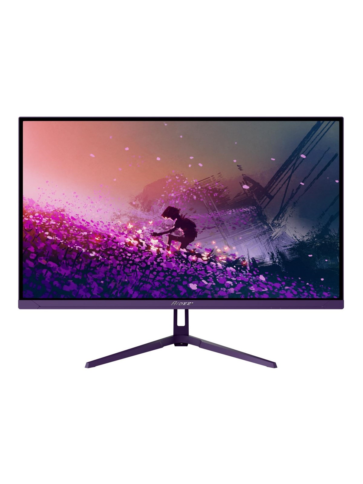 27" Arozzi Nova (Purple) - 2560x1440 (Qhd) - 180hz - Ips - Bildschirm - Az-no-27t2k180-pp