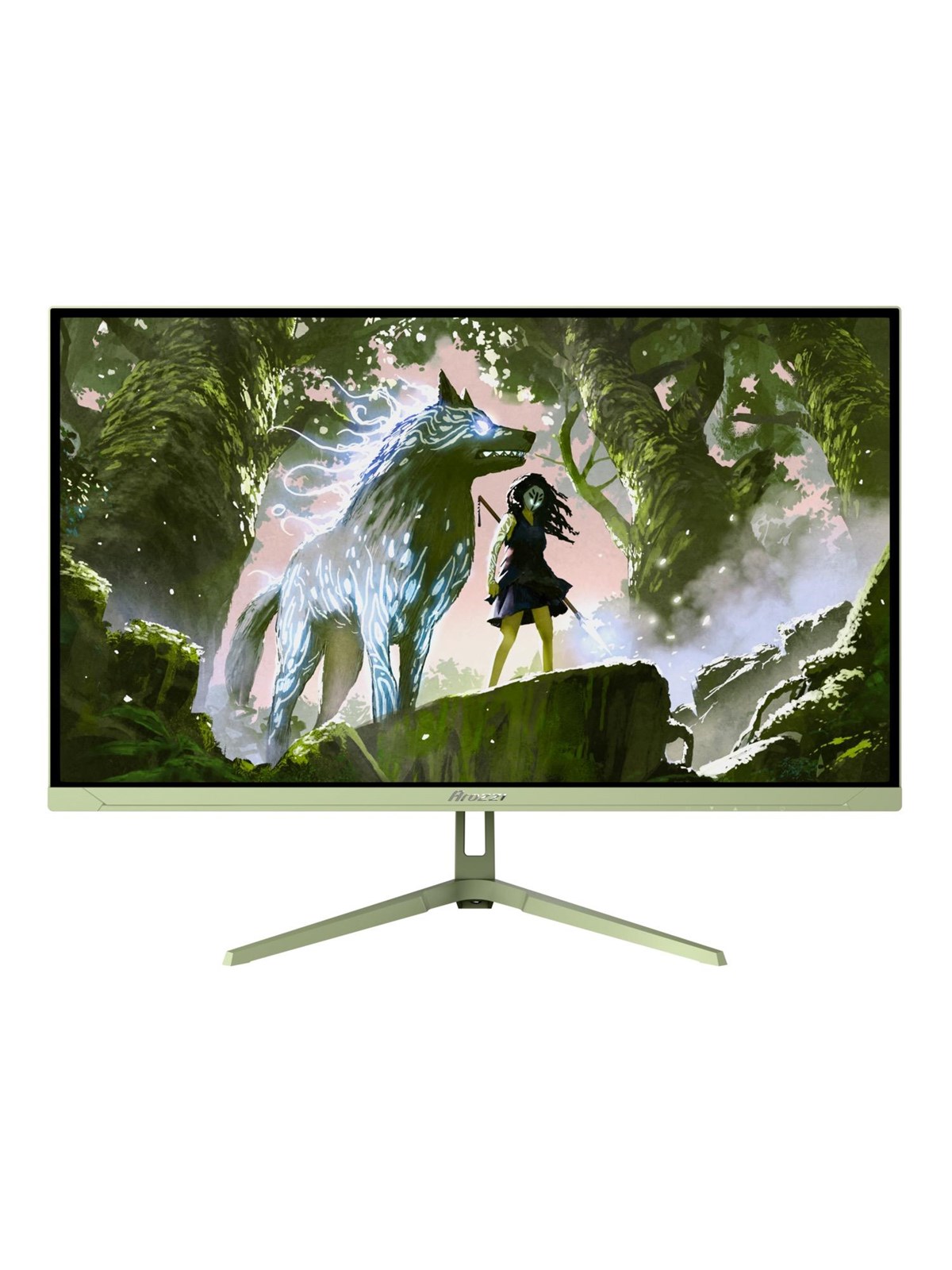 27" Arozzi Nova (Green) - 2560x1440 (Qhd) - 180hz - Ips - Bildschirm - Az-no-27t2k180-fst