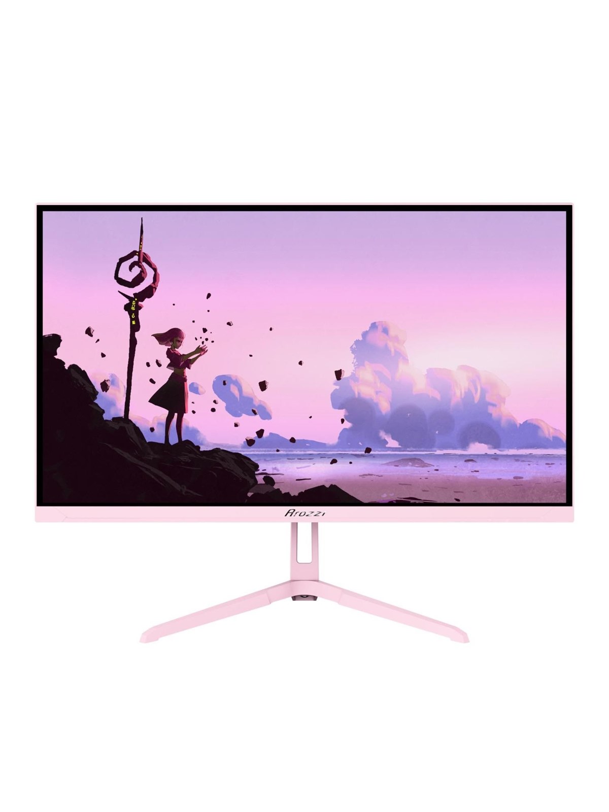 24" Arozzi Nova (Pink) - 1920x1080 (Fhd) - 200hz - Ips - Bildschirm - Az-no-24t1k200-pnk
