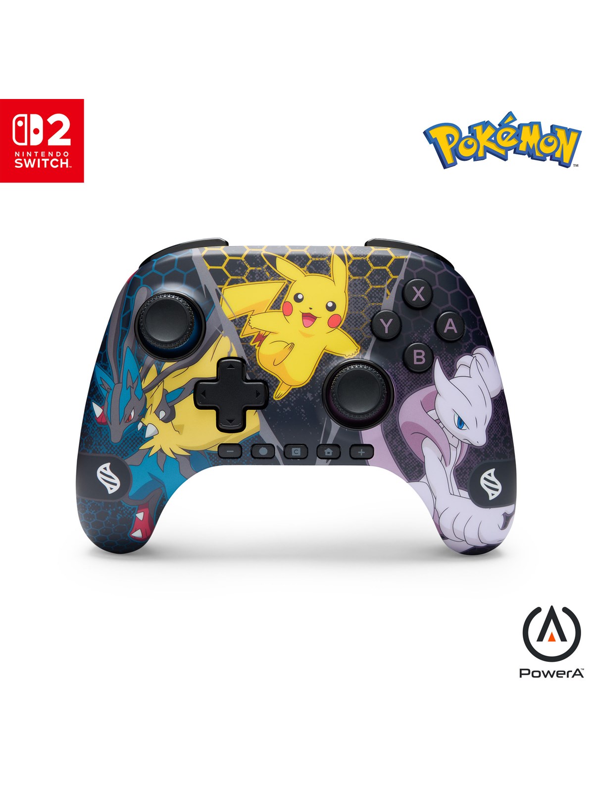 Powera Kabelloser Advantage-controller Für Nintendo Switch 2 - Pokémon: Mega-entwicklungen - Gaming Zubehoer - Nsgp0549