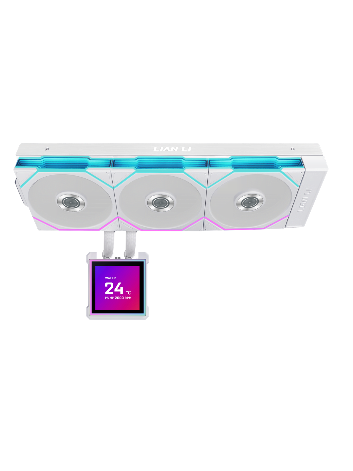 Lian Li Hydroshift II Lcd-s 360tl Wireless - Cpu-wasserkühlung - Max 33 Dba - Cpu Kuehler - Ghs2lcds36tw