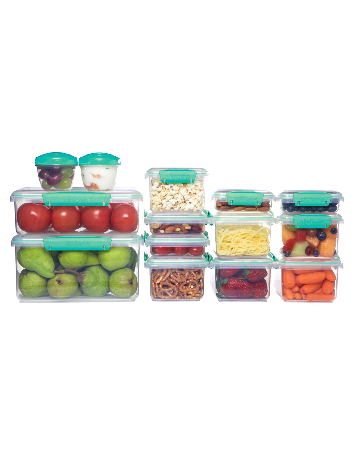 Sistema Klip It 28 Piece Pack - Teal - Kuechenzubehoer - 62602-01