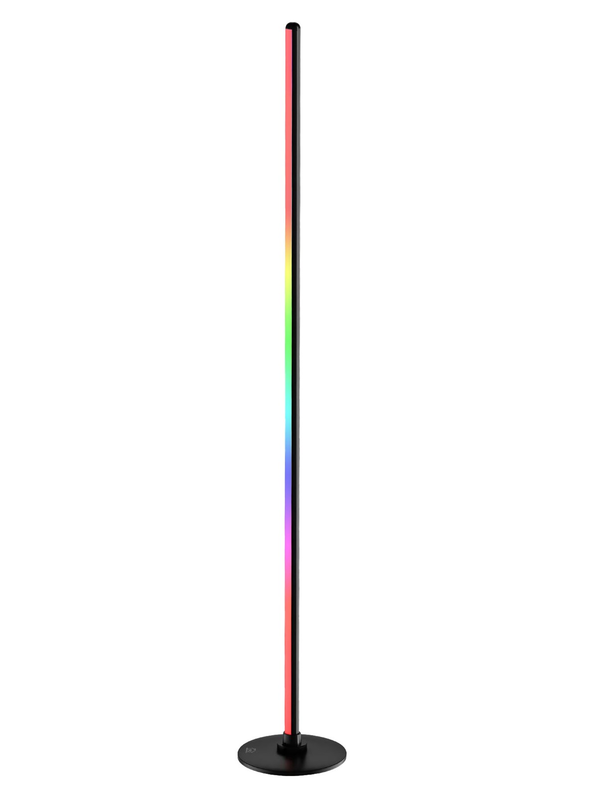 Deltaco Smart Home Floor Lamp.1.35m Remote & App Control Black - Sh-fl01