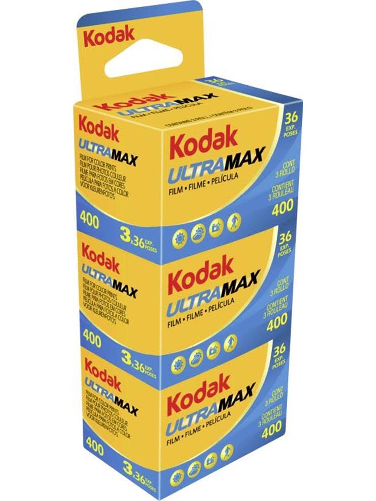 Kodak 135 Ultramax 400 36x3 - Photo Film - 1024389