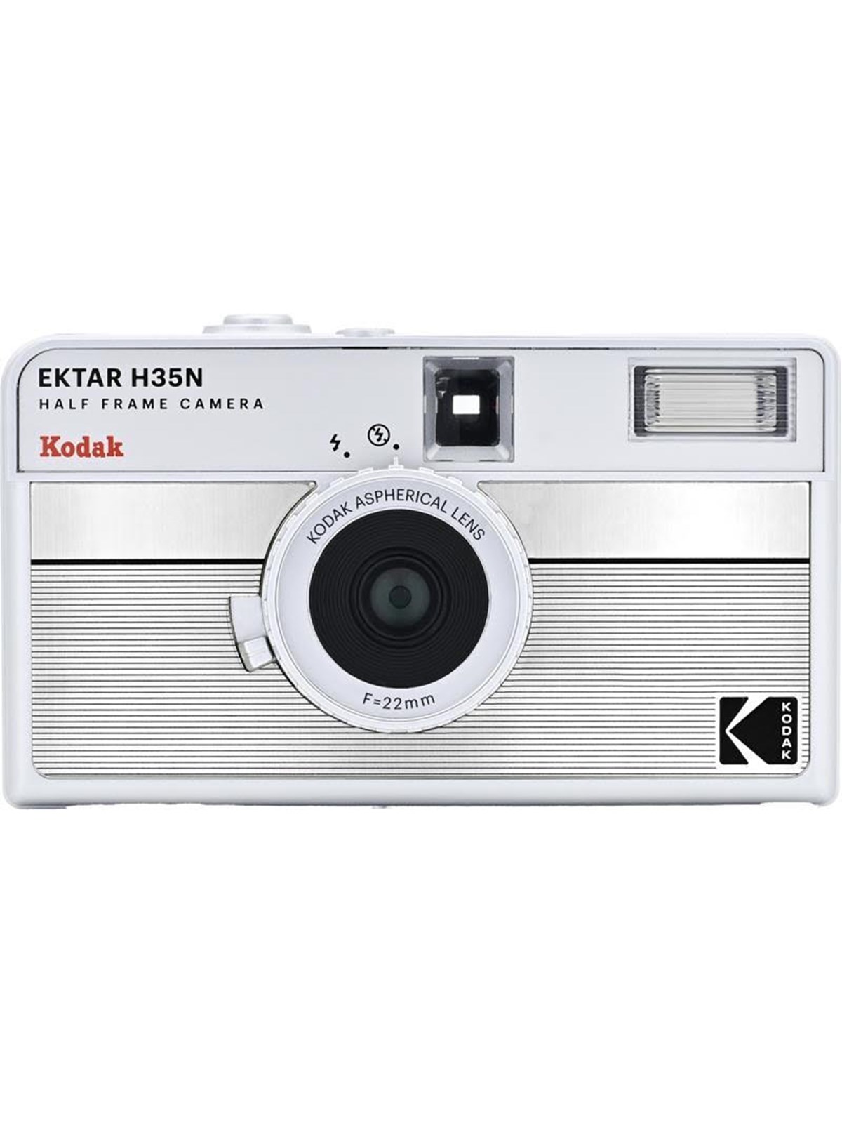 Kodak Ektar H35n Camera Striped Silver - Digital Kameras - Rk0302