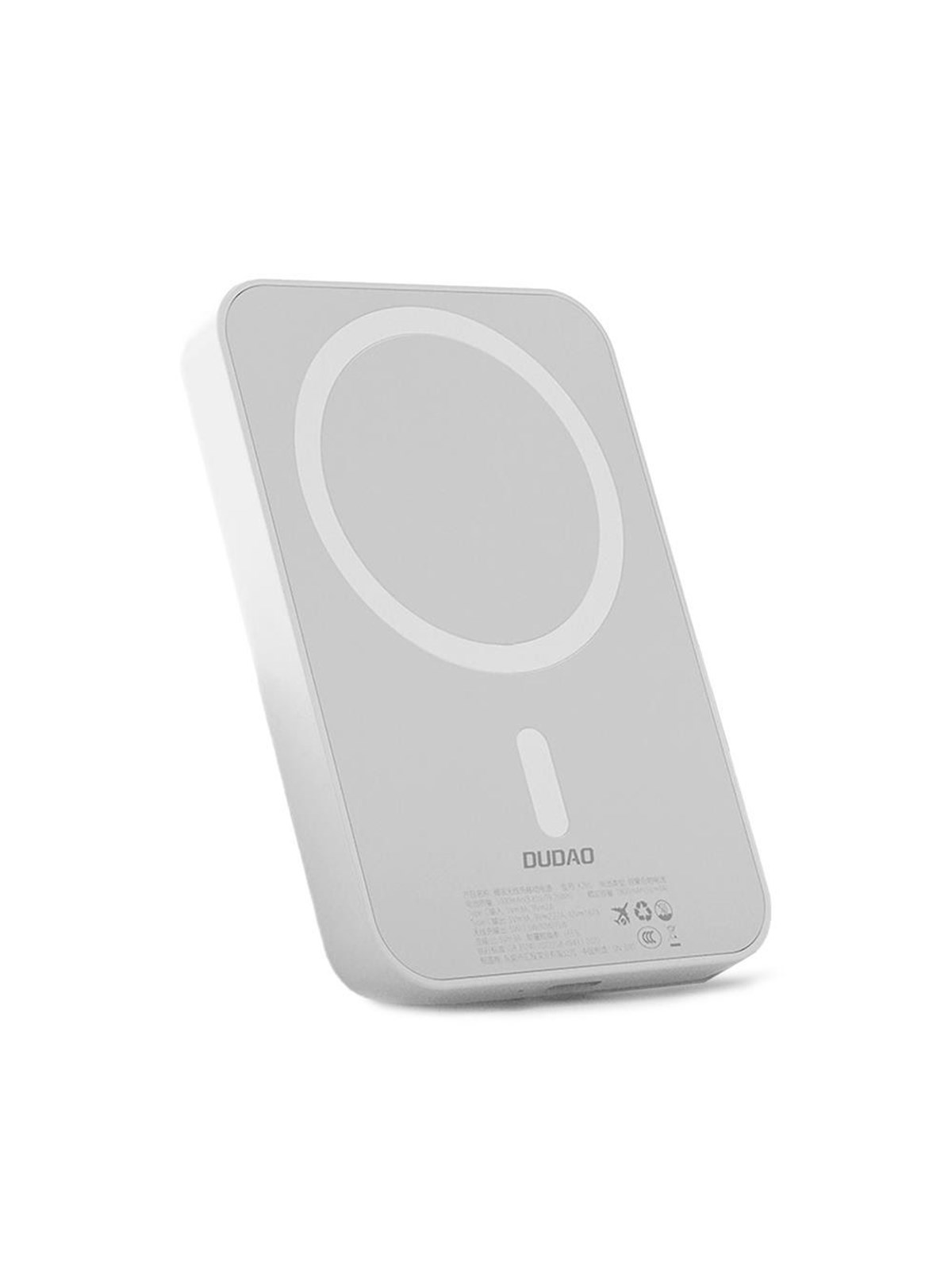 Dudao Powerbank K26s 5000mah 20w Usb-a / Usb-c / Magsafe - White Powerbank (Akku) - 5000 Mah - Powerbank Akku - 6976625333738