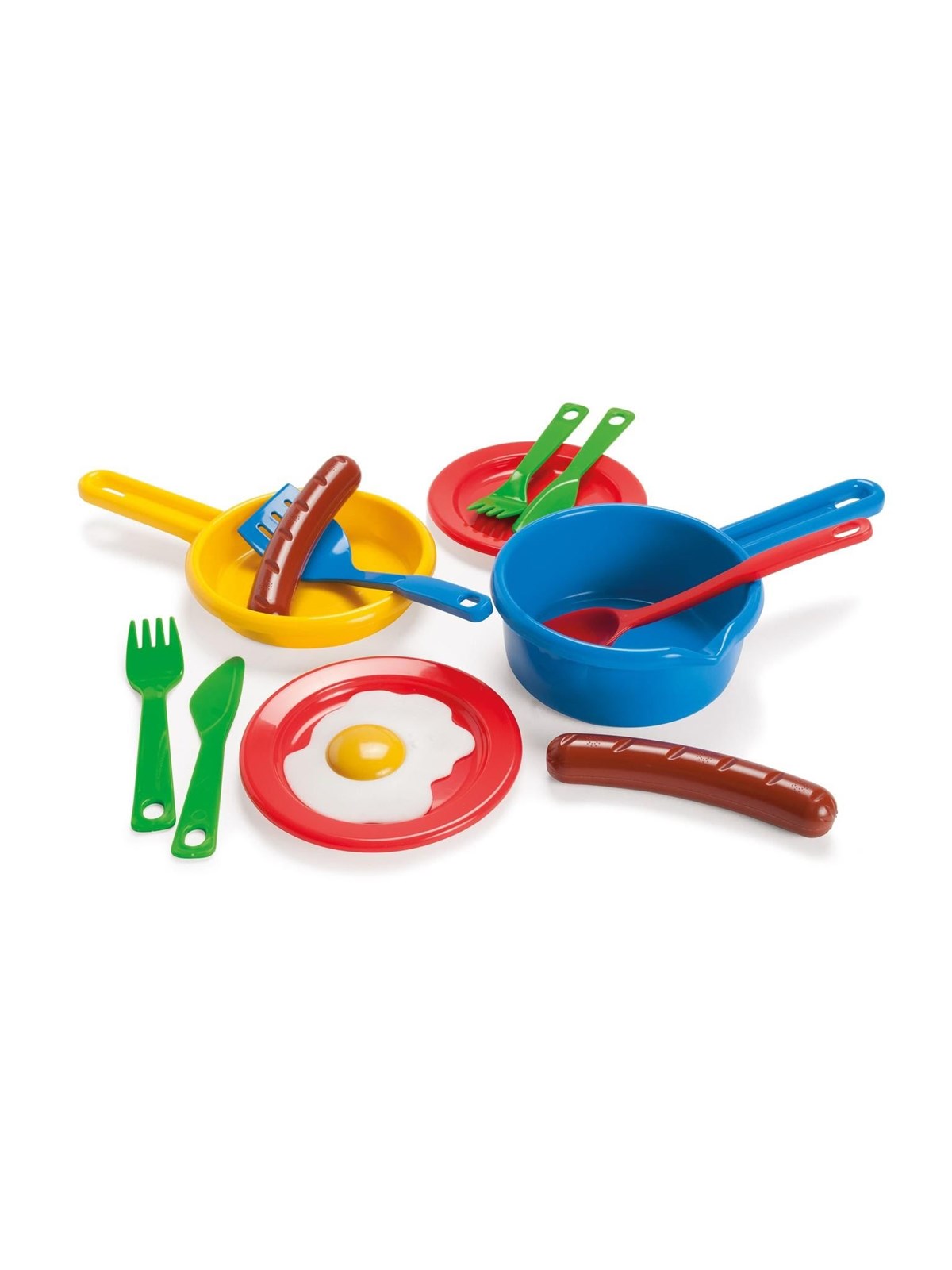 Dantoy Sausage Set in Net 13 Pcs - Spielkueche Zubehoer - 4234