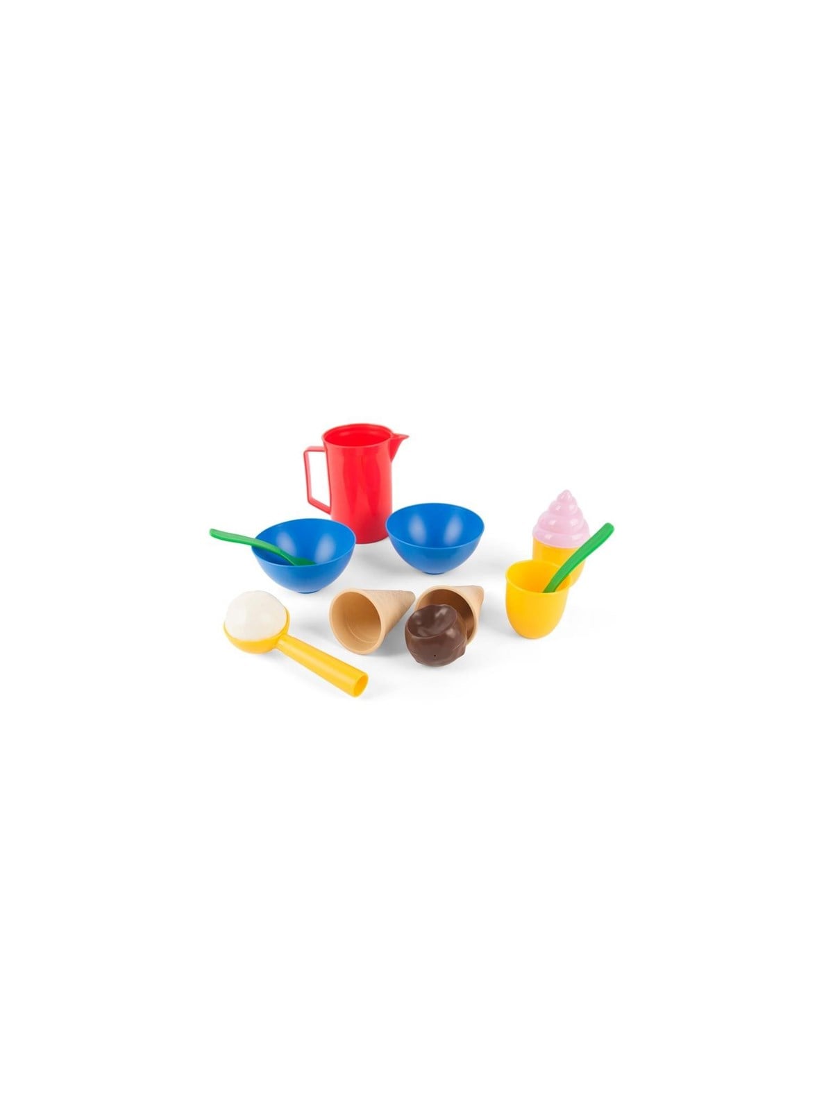 Dantoy Ice Cream Set in Net 2 Pers - Spielkueche Zubehoer - 4216