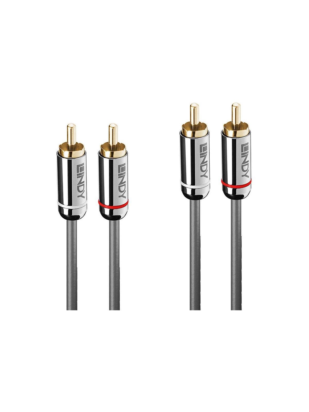 Lindy Cromo Line Audio Cable - 1 m - Audio Kabel - 35345