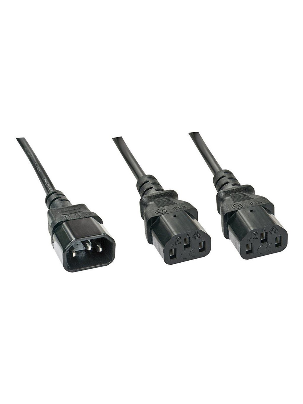 Lindy - Power Splitter - Iec 60320 C14 to Power Iec 60320 C13 - 1 m - Stromkabel Extern - 30363