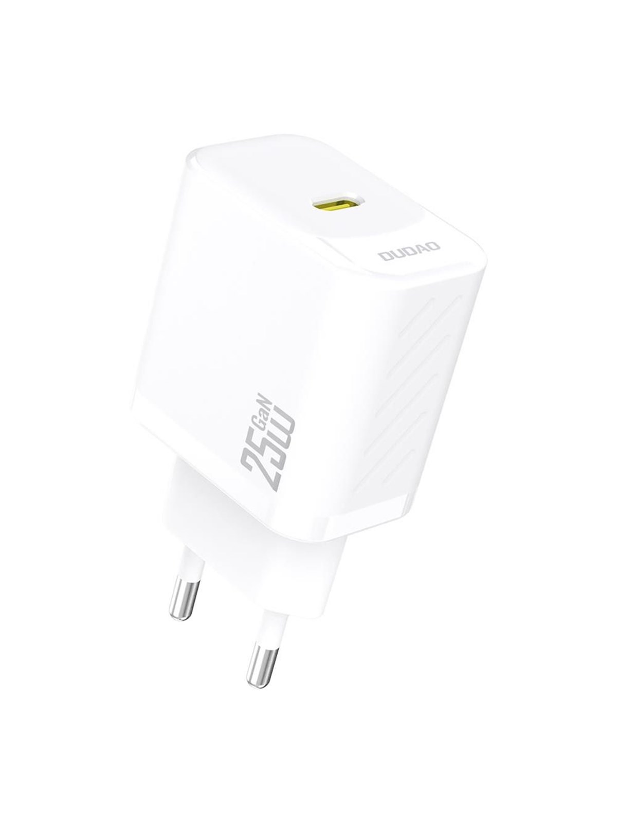 Dudao A27 25w Gan Usb-c Wall Charger - White - Handys Adapter Und Ladegeraete - 6976625334124