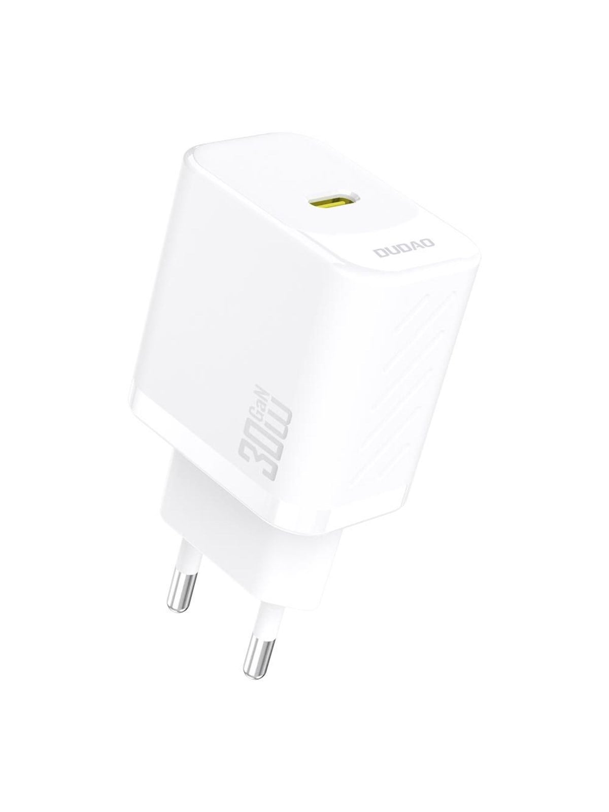 Dudao A27p 30w PD Gan Usb-c Wall Charger - White - Handys Adapter Und Ladegeraete - 6976625334162