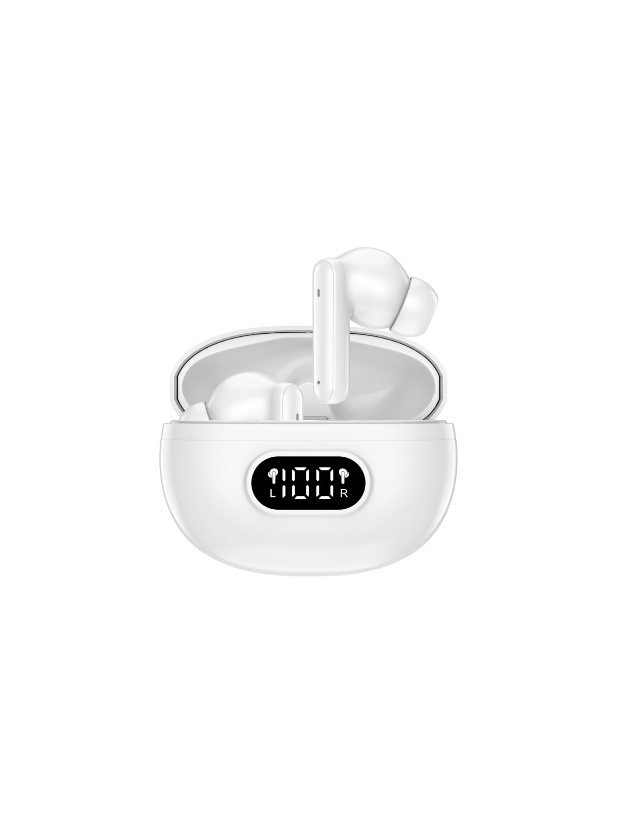 Kopfhörer - Denver True Wireless Earbuds With Charging Case & Handsfree Function With Enc (4 Mics) - Twe-357 - Kopfhoerer/headsets