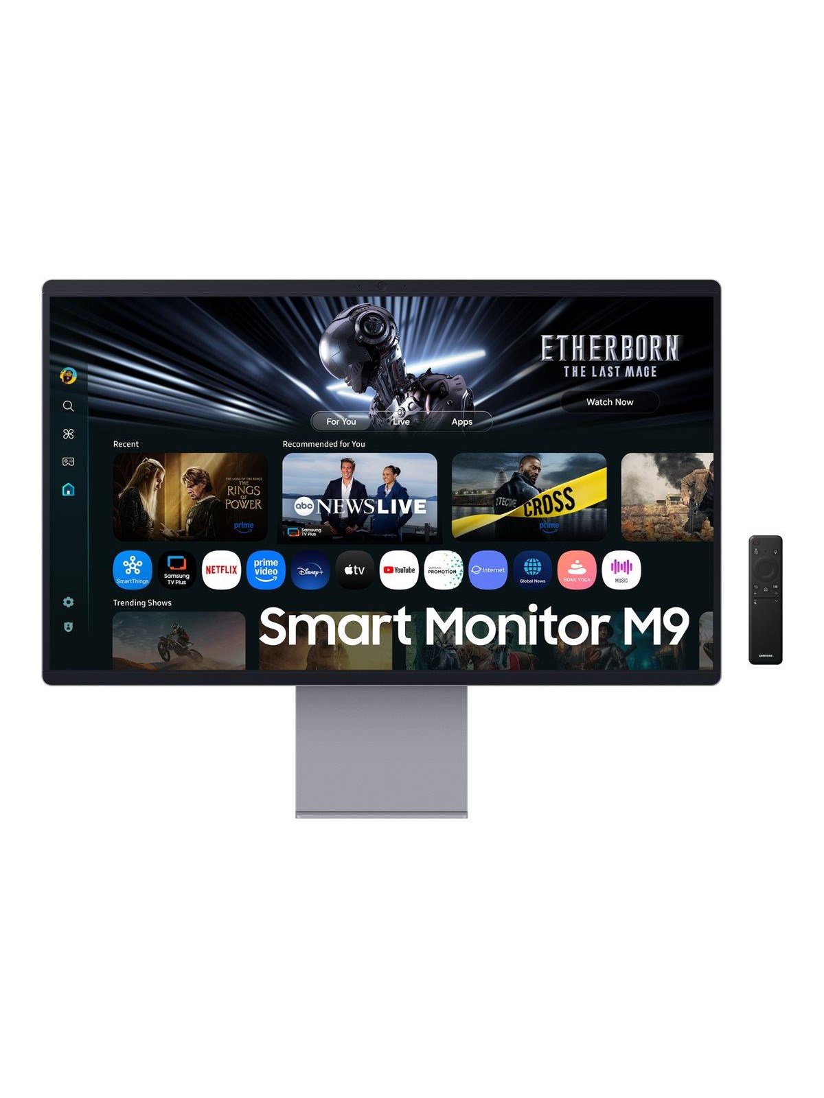 32" Samsung S32fm900su - 3840x2160 (4K) - 165hz - Qd-oled - 90w Usb-c - Bildschirm - Ls32fm900suxen