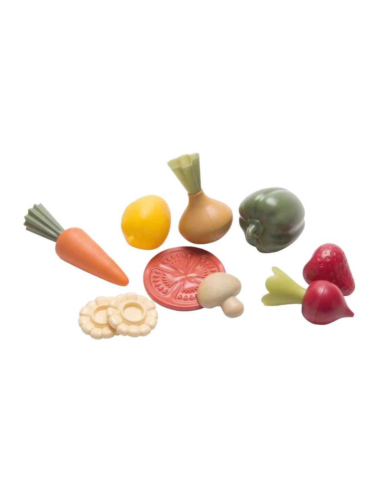 Dantoy Green Gadren Fruit And Vegetables 10 Pcs - Spielkueche Zubehoer - 4742