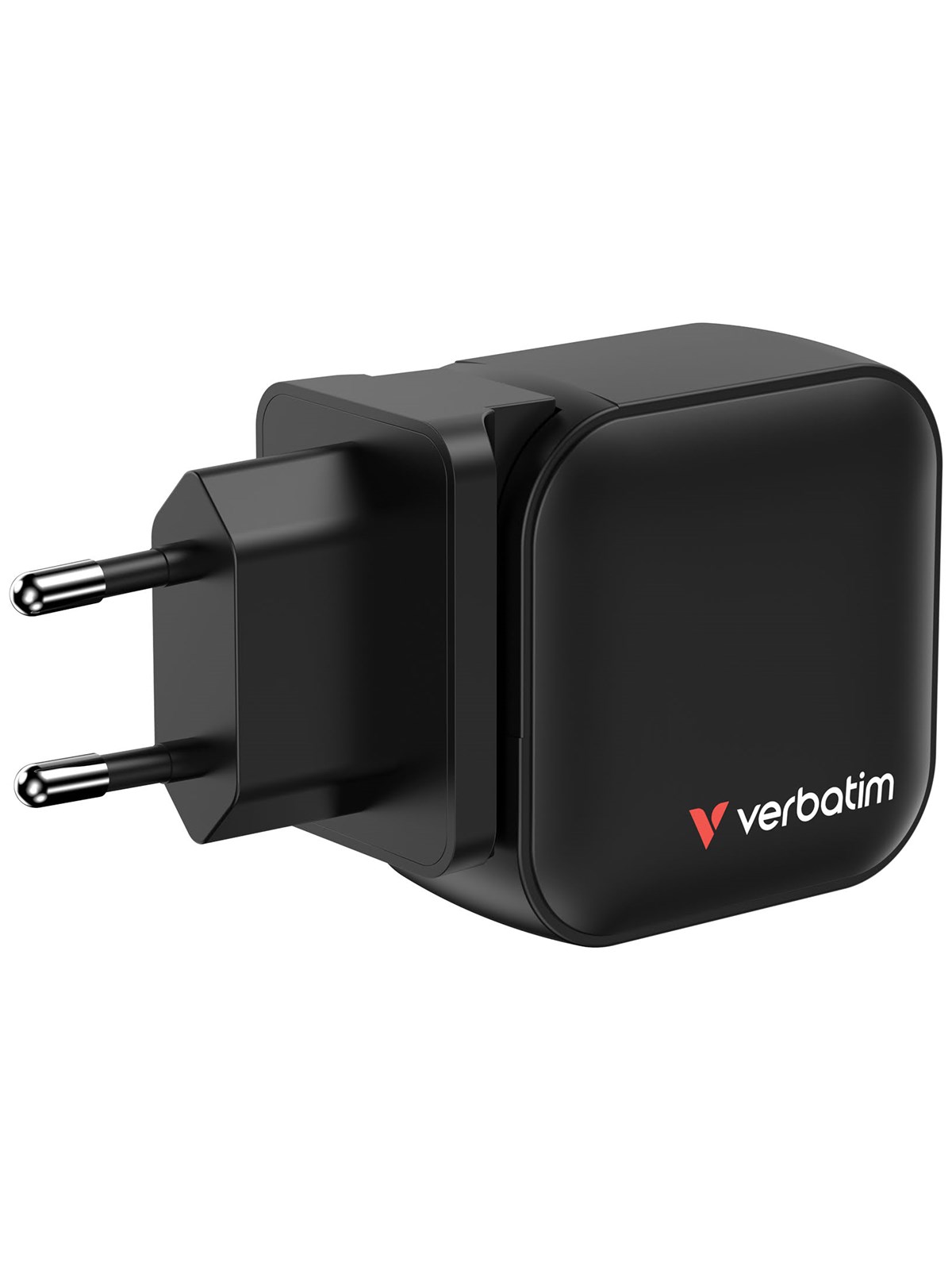 Verbatim Mini Gan Charger 70w 3 Port US Plug With EU And UK Adaptors - Handys Adapter Und Ladegeraete - 32229
