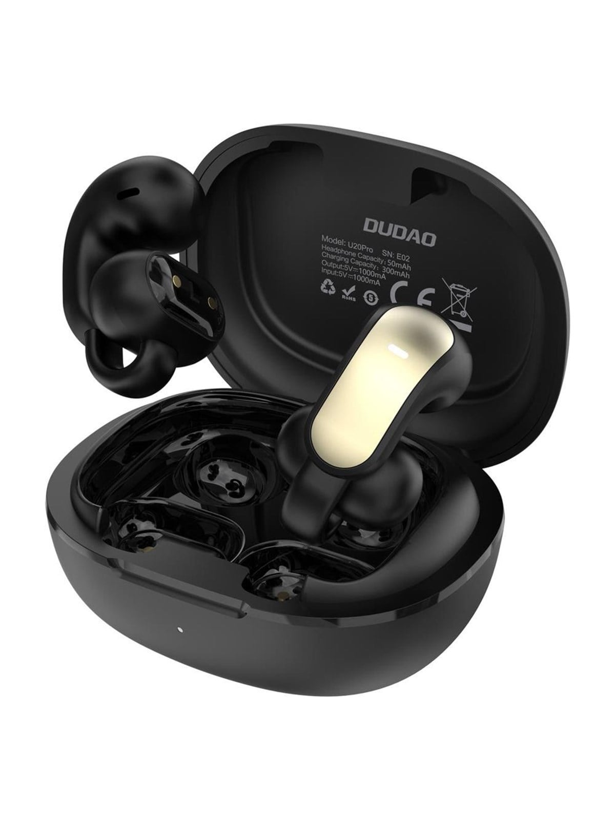 Kopfhörer - Dudao U20 Pro Tws Bluetooth Wireless Headphones - Black - Kopfhoerer/headsets - 6976625335770
