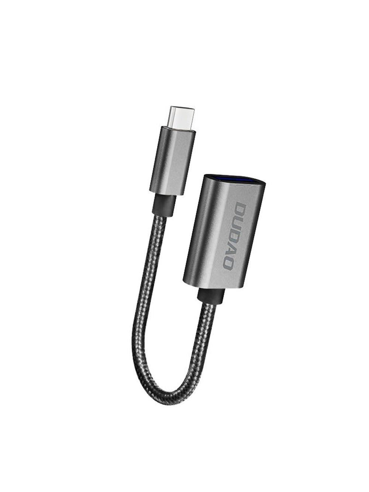 Dudao L15t Otg Adapter Usb-c - Usb-a - Gray - Usb Kabel - 6976625335619