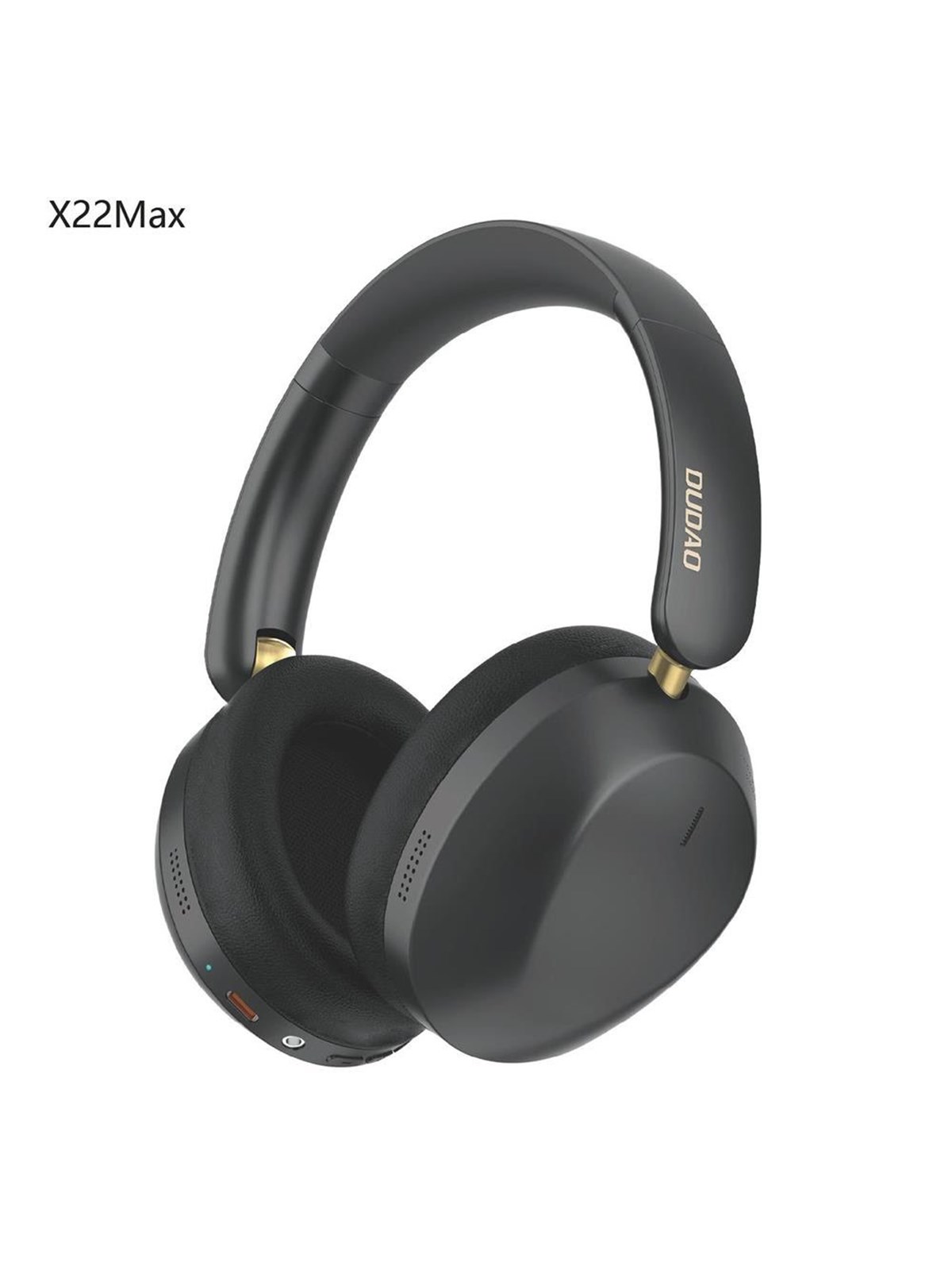 Kopfhörer - Dudao Max Wireless On-ear Bluetooth Headphones With Anc - Black - Kopfhoerer/headsets - 6976625335992