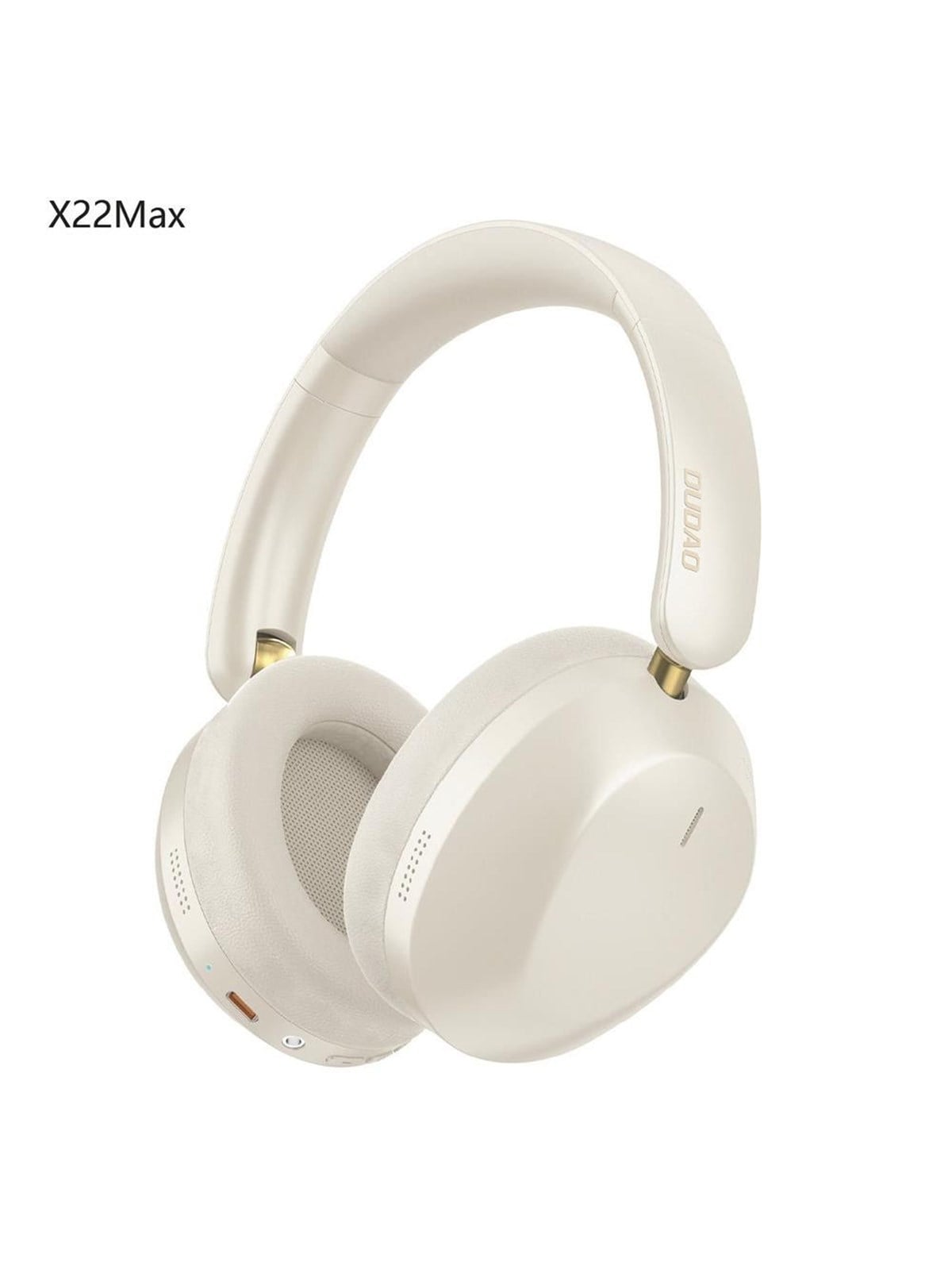 Kopfhörer - Dudao X22 Max Wireless On-ear Bluetooth Headphones With Anc - Beige - Kopfhoerer/headsets - 6976625335985