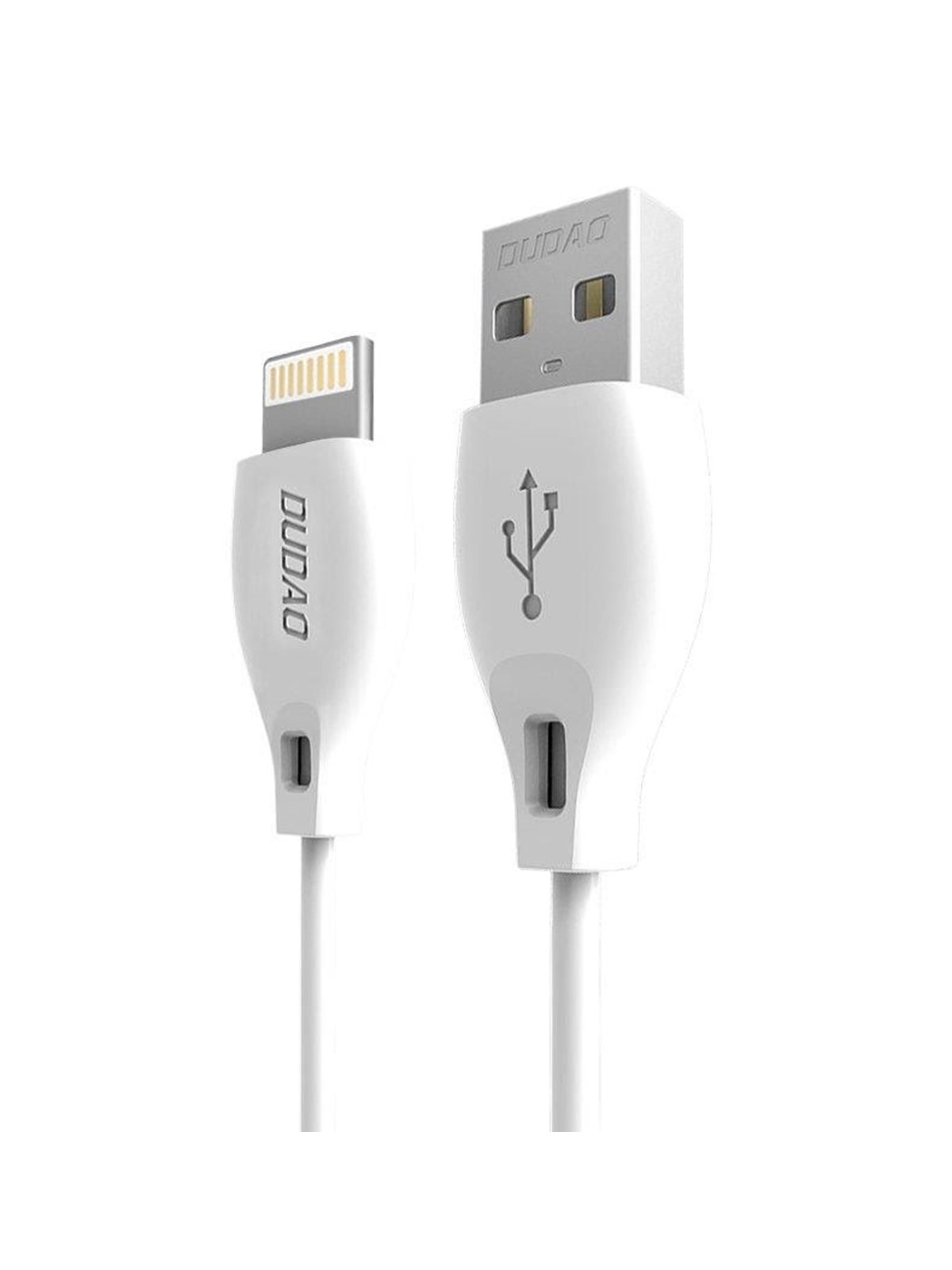 Dudao Cable Usb / Lightning 2.1A Cable 2m White (L4l 2m White) - Usb Kabel - 6970379611494