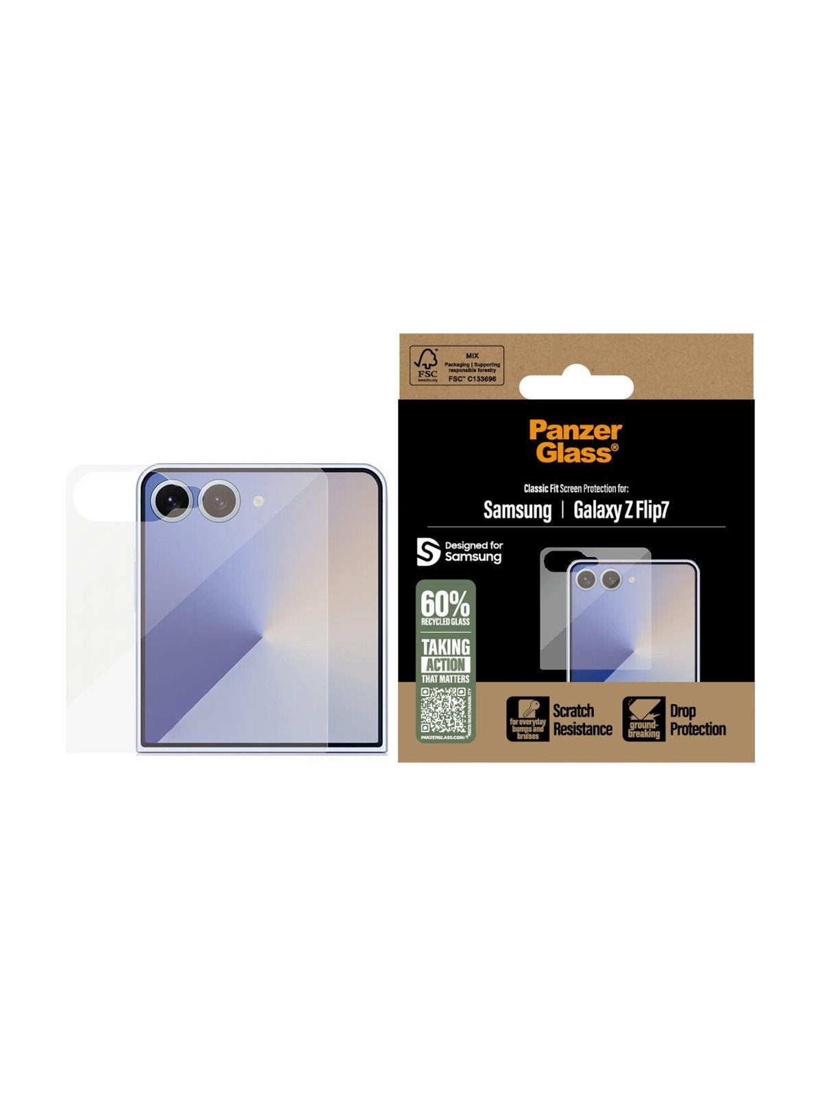 Panzerglass Screen Protector Samsung Galaxy Z Fold7 | Classic Fit - Handys Schutzfolie - Pg41053