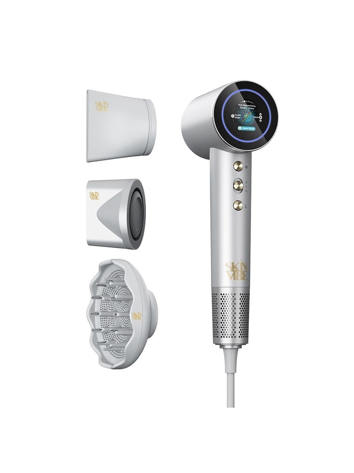 Skinvibe Haartrockner / Föhne Aurea Family X Plasma Silver - Haartrockner Foehne - Sv-001sl