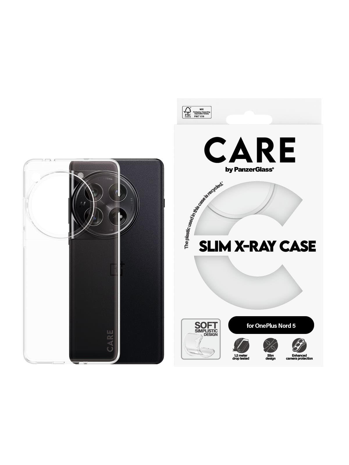 Care by Panzerglass X-ray Case Oneplus Nord 5 - Handys Cover Cases - Cr48938