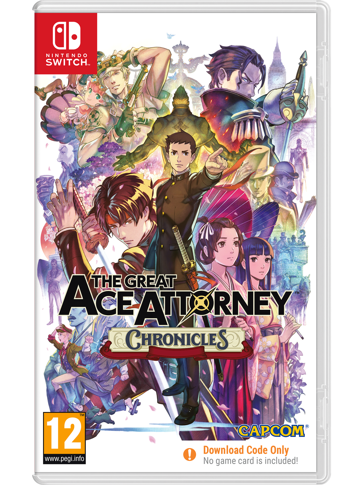 The Great Ace Attorney Chronicles (Code in a Box) - Nintendo Switch - Visual Novel - Pegi 12 - Spiele - 5055060981672
