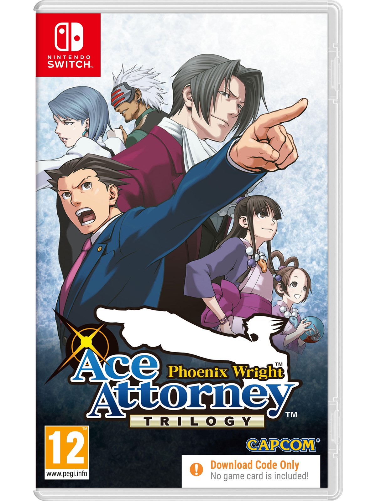 Phoenix Wright - Ace Attorney Trilogy (Code in a Box) - Nintendo Switch - Visual Novel - Pegi 12 - Spiele - 5055060981573