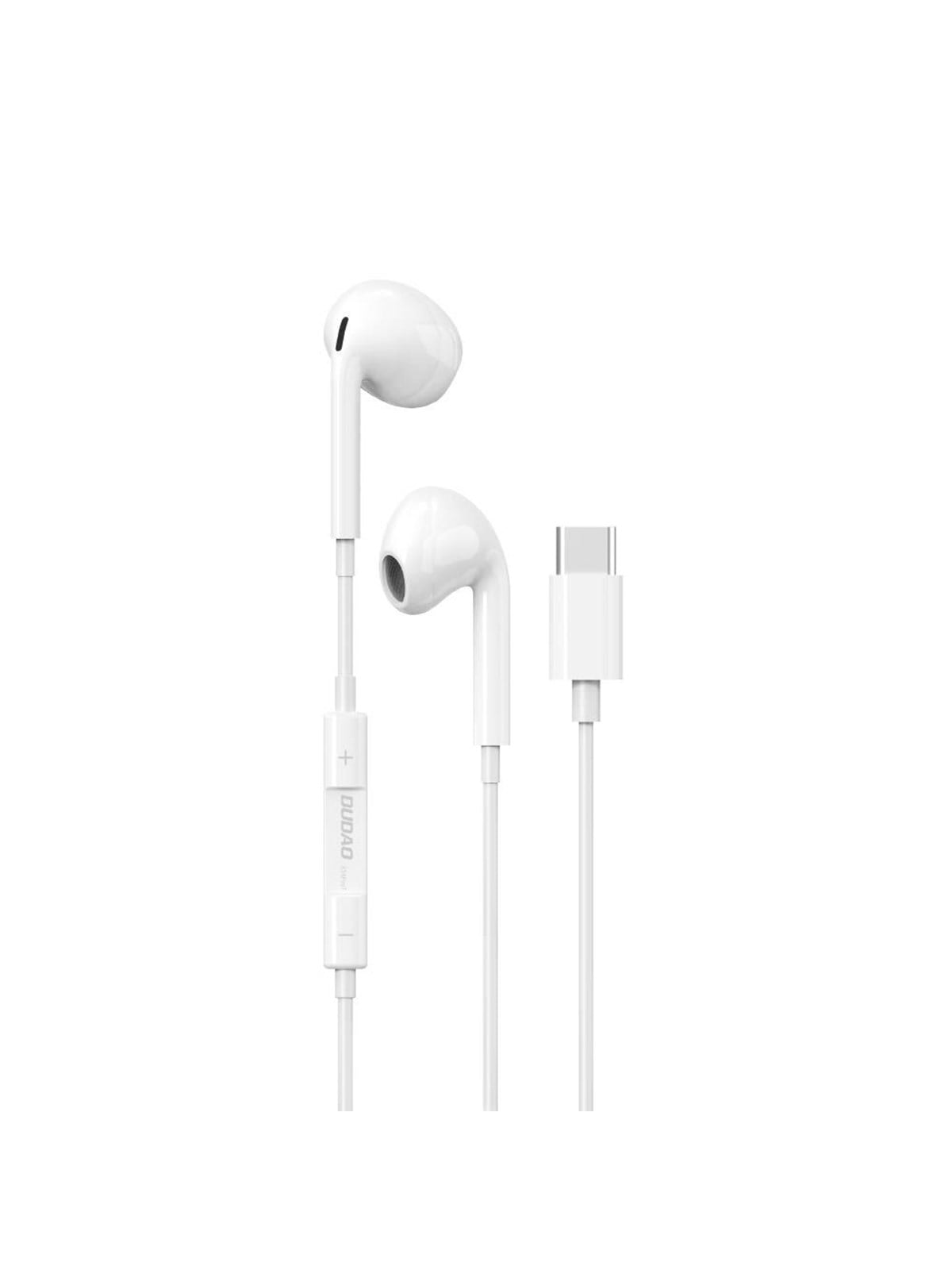 Kopfhörer - Dudao In-ear Headphones With Usb Type-c Connector White (X14prot) - Kopfhoerer/headsets - 6976625335299
