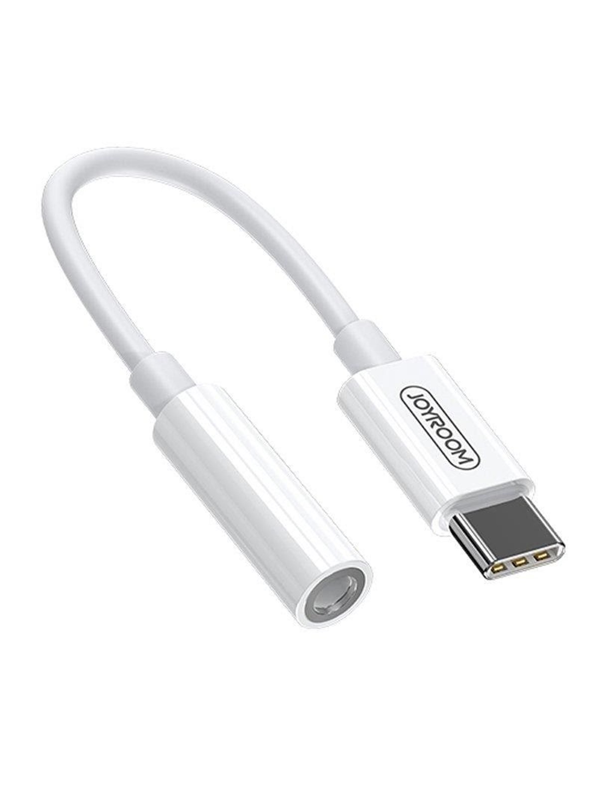 Joyroom Sh-c1 Headphone Mini Jack 3.5 mm (Female) / Usb-c (Male) Adapter - White - Audio Kabel - 6941237103376