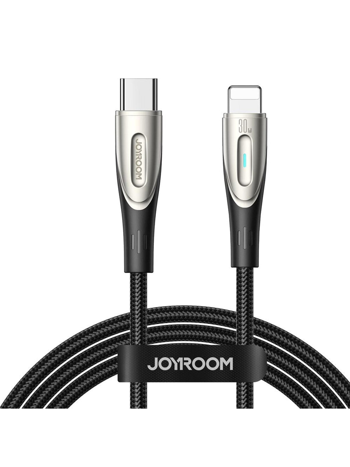 Joyroom Star-light Series Sa27-cl3 Usb-c / Lightning 30w 1.2m Cable - Black - Usb Kabel - 6941237111456
