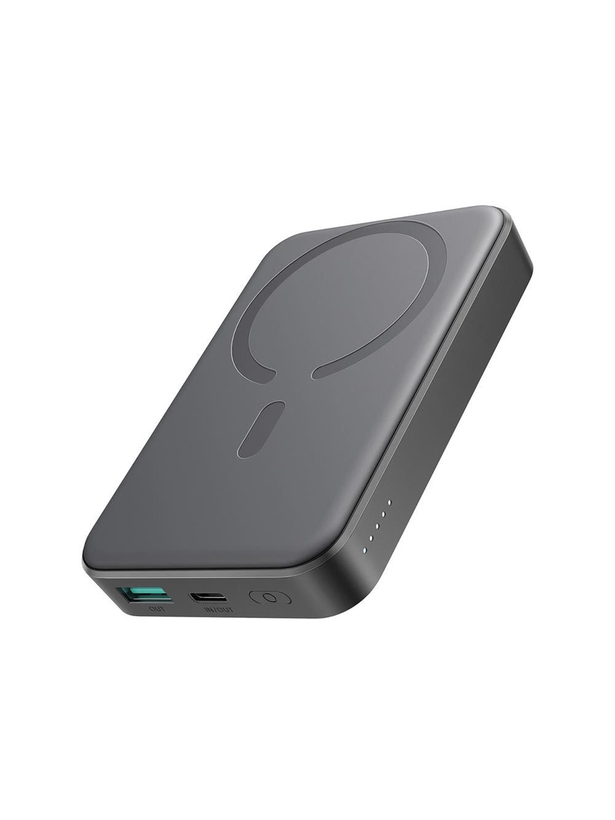 Joyroom Powerbank Jr-w020 20w 10000mah Magsafe + Usb-c - Usb-c Cable 0.25m - Black Powerbank (Akku) - Schwarz - 10000 Mah - Powerbank Akku - 