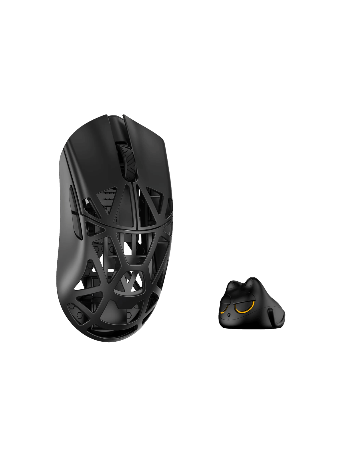 Wlmouse Beast X Pro (Solid Side + Omron) / Wireless 8K / Magnesium - Gaming Maus (Schwarz) - Mpro-shixin-black-o
