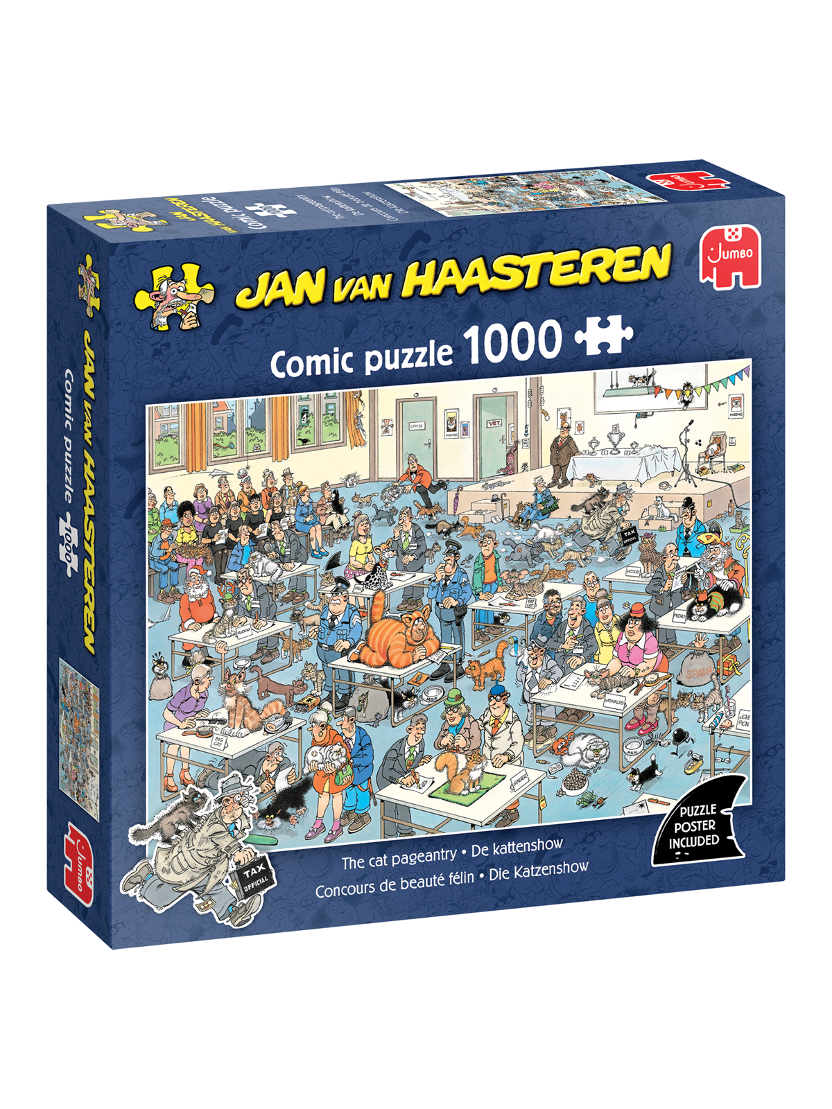 Jan Van Haasteren The Cat Pageantry (1000) - Puzzle - 707-1110100619