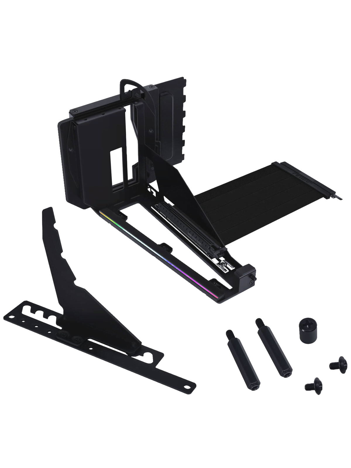 Lian Li Vg4-5 Vertical Gpu Bracket (Pcie 5.0 - V4) - Black - Gehaeusezubehoer - Vg4-5-v4x