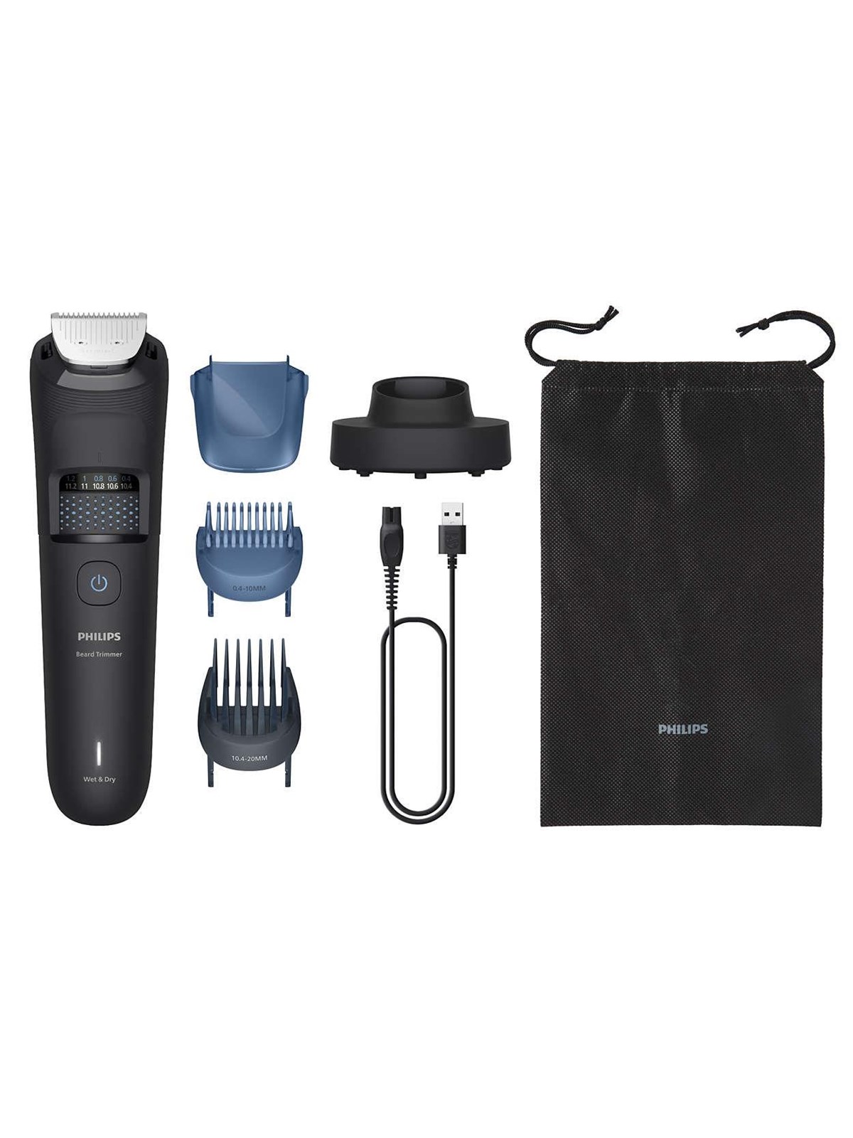 Philips Barttrimmer 5000 Series Bt5780 - Deep Black - Haarschneidegeraete - Bt5780/15