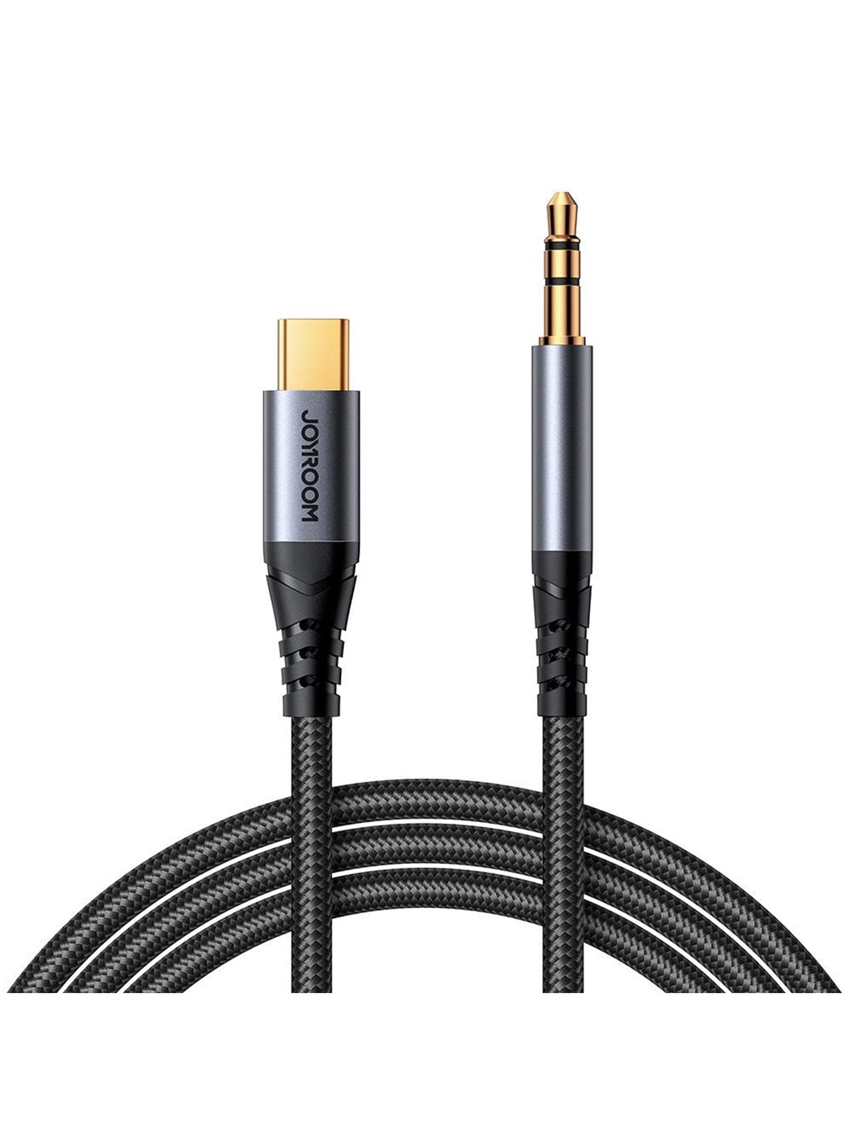 Joyroom Audio Transfer Series Sy-a07 Mini Jack 3.5mm/usb-c Cable 1.2m - Black - Audio Kabel - 6956116773786