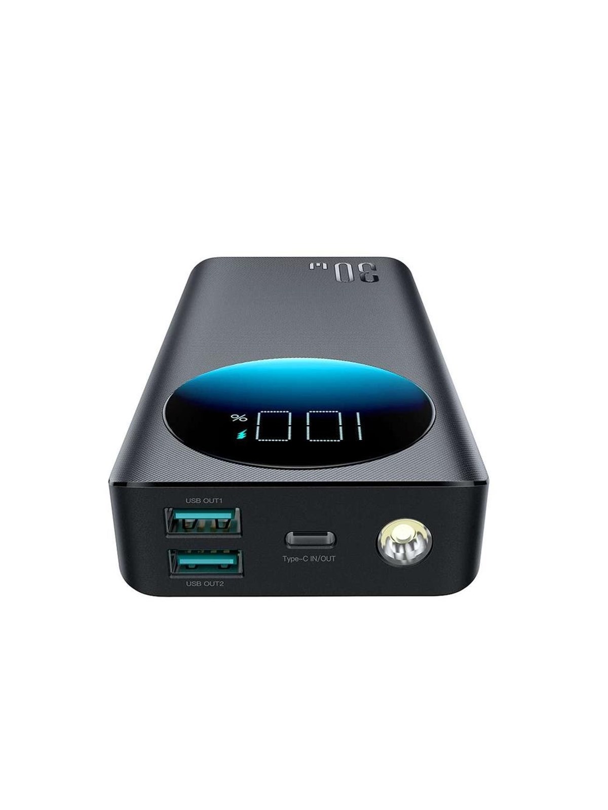 Joyroom Powerbank Jr-pbf02 30w 20000mah + Usb-a - Usb-c Cable 0.25m - Black Powerbank (Akku) - Schwarz - 20000 Mah - Powerbank Akku - Jr-pbf02 Black