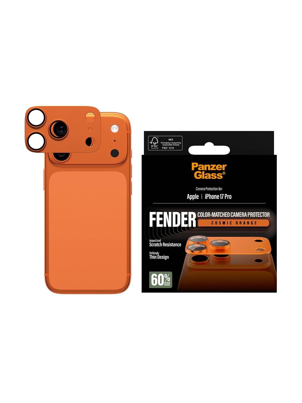 Panzerglass Fender Camera Protector Cosmic Orange Iphone 17 Pro - Handys Anderes Zubehoer - Pg91919