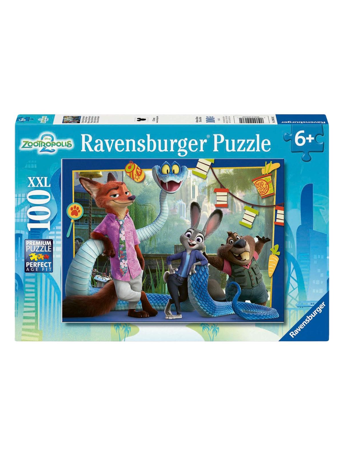 Ravensburger Jigsaw Puzzle Zootopia 2 - 100 Xxl Pieces Boden - 120041382