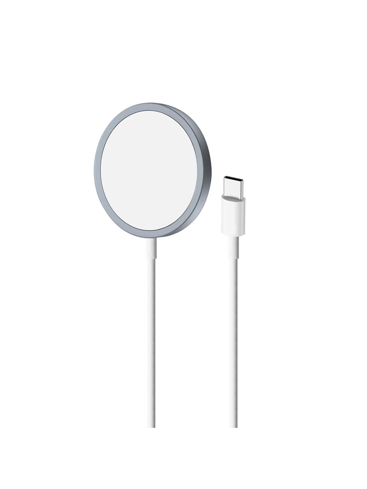 Puro Magnetic Charger Usb-c Magsafe - Blue - Handys Adapter Und Ladegeraete - Cusbcmag1lblue