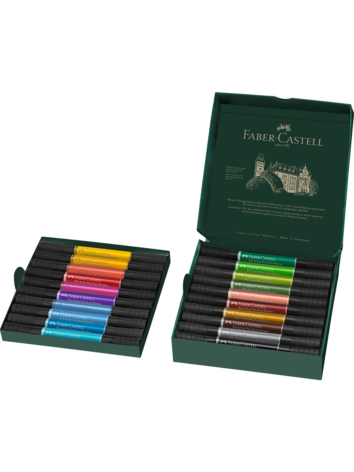 Faber-castell Tuschestift Pap Dual Marker 20er Etui - Utensilien Zum Schreiben Und Zeichnen - 162020